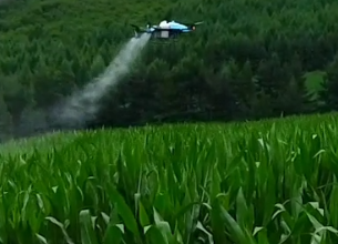 Опрыскивание дронами EAVISION помогает технологиям сельского хозяйства повысить эффективность