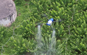 Какие факторы влияют на эффективность защиты растений дронами?
