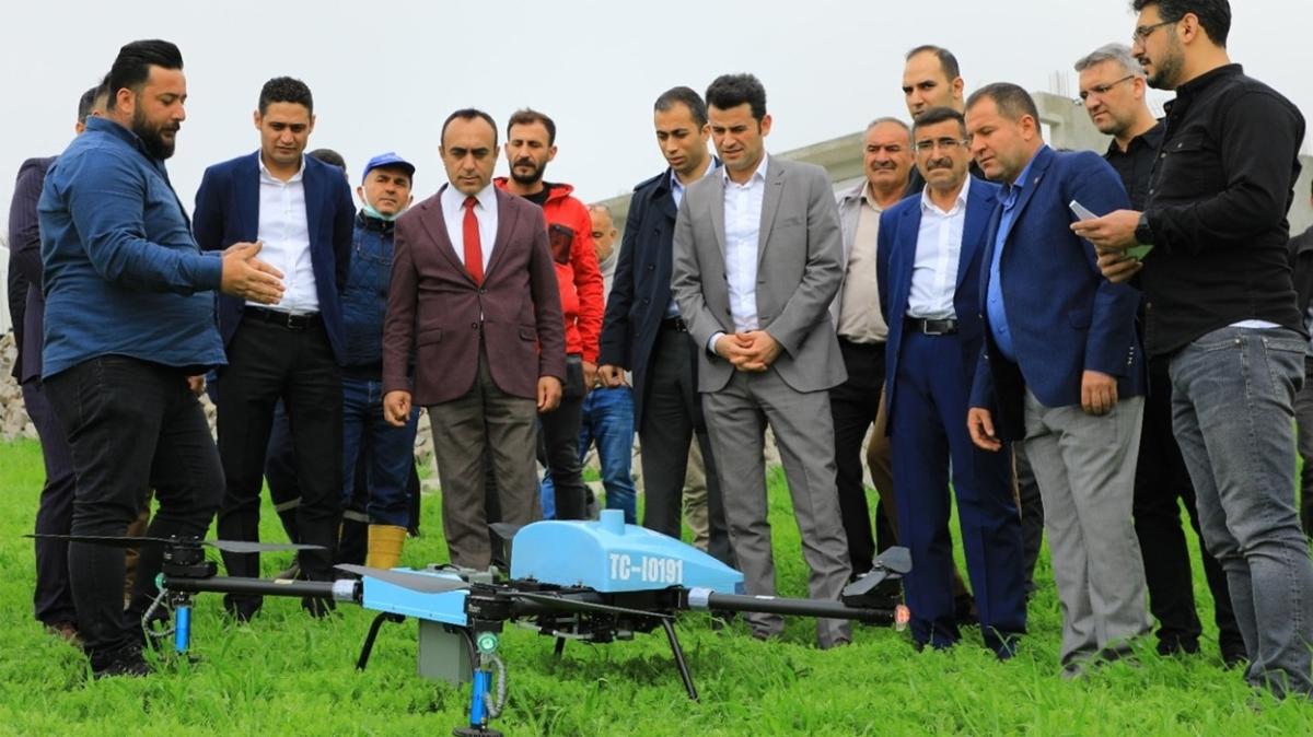 Применение EAVISION в Турции, дрон-распылитель для сельского хозяйства поддерживает фермеров в Диярбакыре